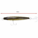 fishing lure minnow quality professional bait 9.8cm 10.5g swim bait jointed Q7S3
