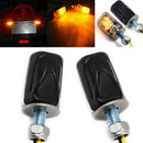 1Pcs 6Led Motorcycle Mini Turn Signal Light 12V Motorcycle Rectangular Ligh