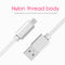 2pcs 6ft Nylon Micro USB Charger Cable Fast Charging Data Cord for Android Phone