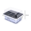 6-pore plant seeds grow box insert propagation nursery seedling starter tray M&E