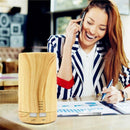 Ultrasonic Air Aroma Humidifier Classic Wood Grain Safety Electric Aromathe