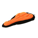 Silicone Cycling Bicycle Bike Saddle Seat Cover Orange V8B9