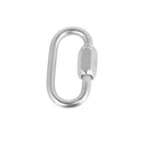 New Stainless Steel Quick Link Marine Grade Carabiner Lock SWL 450KG 5mm