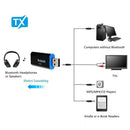 USB Bluetooth 5.0 + DDR Audio Transmitter 3.5mm AUX Jack Adapter Dongle