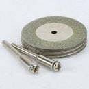 10Pcs Accessories 35mm Diamond Cutting Disc for Metal Grinding Wheel Disc M
