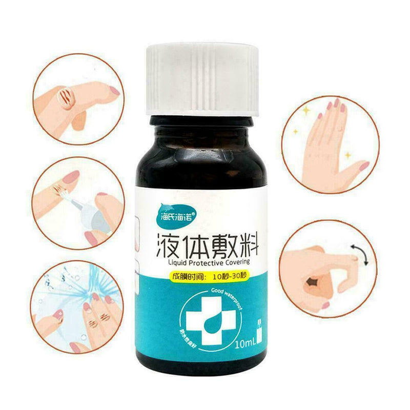 10ml First Aid Waterproof Liquid Bandage For Small Wounds Gel Patch Cut Hea R2H5