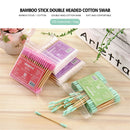 100pcs/pack Double Head Cotton Swab Women Makeup Cotton Buds Tip Sticks