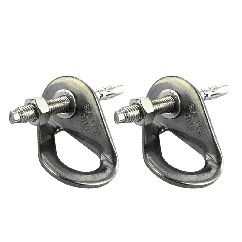 4Pcs 35KN Outdoor Rock Climbing Anchor Set Bolt Hanger Expansion Screw Piton
