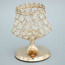 15cm Bling Crystal Votive Tealight Candle Stick Wedding Centerpieces Decor