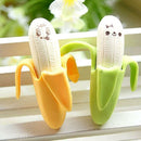 Banana Shaped Eraser/Rubber- Candy SCENTED Erasers x2- Great Party Bag Kids Gift