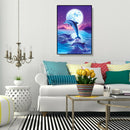 Dolphin Jump Cross Stitch 5D DIY Diamond Painting Full Drill Embroidery Kit