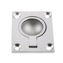 1.89 x 1.5 inch 316 Stainless Steel Round Pull Ring Handles, Boat Deck Furniture