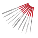 10Pcs Metal Polished Needle Guitar Fret Saddle Nut Files Set Diy Rasp Grind