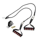 Fixed Pulley Block 661lb Fitness Build Soundless Pulleys Setup Rope Guide 330lbs