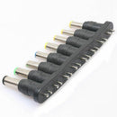 Universal 1 set = 8pcs / set 5pin Jack Plugs DC for Laptop AC Power Adapter H2C3