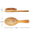 Bluezoo Hair Comb Bamboo Airbag Massage Comb Carbonized Solid Wood Bamboo C K5G8