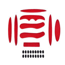 1 set Bike Helmet Pad Sponge Cycling Helmet Padding Bicycle Accessories OZ