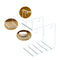 6-hook Stand Mug Coffee Cup Cup Handgrip Tray Rack With Holder With Storage HG4I
