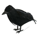 1pc Realistic Raven Movie Prop Halloween Decoration Birds Black Feathered Crows
