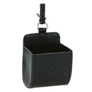 Car Auto Outlet Vent Trash Box Mobile Phone Holder Debris Bag (Black) A