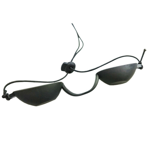 Flexible Uv Eye Protection Indoor & Outdoor Sunbed Tanning Goggles Beach Su H6M7