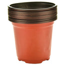 10Pcs Plastic Mini Round Cactus Flower Pots Nursery Pots Garden Xmas Decor N -Q