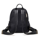 Women Large Capacity Backpack Preppy Nylon Solid Shoulder Travel Schoolbags