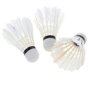 3St Badminton Natural spring ball with real feathers White spring ball P Gw