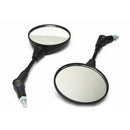 1 Pair Motorcycle Scooter Handlebar Rearview Side Mirrors 10mm Thread New UOK