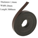 2pcs Faux Leather Strip DIY Craft Straps Embellishments Garment Decor 20mm