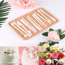 12Pcs Cake Modelling Mold Tools Set Fondant Clay Cutter Carve Pen Mould Tool â„–[