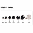 6A Rainbow Handmade Jewelry Obsidian Bead Elastic Bracelets Bangle Natural Agate