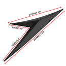 Universal Black Car Fender Trim Side Body Decoration Auto Exterior Styling