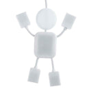 Humanoid 4 Ports USB2.0 Hub Adapter Sharing Switch for Laptop Mobile Phone