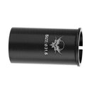 Alloy 31.6mm Seatpost to 27.2mm Bicycle Seat Tube Sleeve Adapter-60mm Black