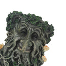 Old Man Tree Face Leaf Plaque Garden Yard Tree Ornament Sculpture Decoration