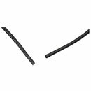 6mm Outside Dia 6.4M PE Polyethylene Spiral Cable Wire Wrap Tube Black