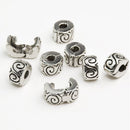 Women Clip Lock Beads Water Ripple Stopper Bead Fit Bracelets & Bangles DI  vvTE