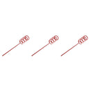 3pcs Fishing Rod Pole Ground Holder Stand Support Rest Fishing Supplies