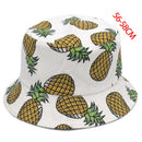 Embroidered Fisherman Cap Funny Fresh Fruit Pineapple Hat Men Women Cool Ou
