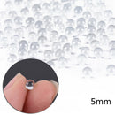 100pcs/lot 5mm outdoor hunting slingshot catapult target clear glass balls ï¼D