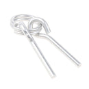 65mm Awning Tent Poles Rings with 2 Pins for Outdoor Camping Hiking Travel