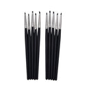 5pcs Silicone Rubber Shapers Polymer Clay Sculpting Modelling Fimo Tools Blac TE