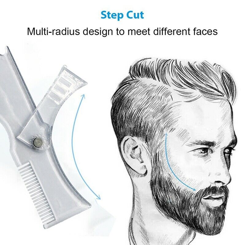 New Rotating Beard Styling Comb Can Be Adjusted At Different Angles Of Bear K5M1