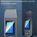 T12 USB Bluetooth 5.0 Audio Transmitter Receiver with LCD Mic AUX for PC Car