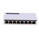 6Port SPoE Fast Switch with 2 LAN Uplink IEEE802.3/802.3u 10/100Mbps