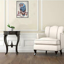 5D DIY Diamond Painting Cute Blue Bird Cross Stitch Embroidery Mosaic Kit