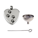 Crystal Cremation Urn Necklace Ashes Holder Jewellery Love Heart Memorial