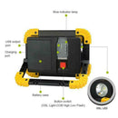 Emergency USB Rechargeable LED Work Inspection Light Waterproof Outdoor Lamp
