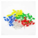 45 Piece 3mm Emitting Diode DIY Project Light LED Bulbs Assortment Kit